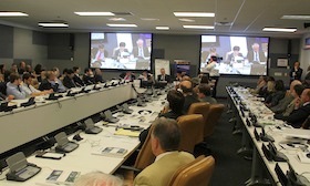 A apresentação do Meeting na ONU.