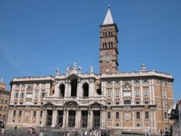 A Basílica de Santa Maria Maior.