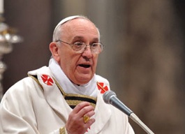 Papa Francesco em Santa Marta.