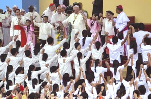 Papa Francisco em Manila.