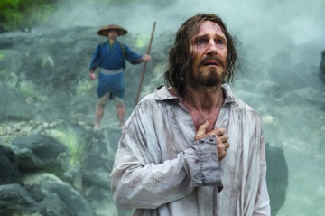 Liam Neeson interpreta o jesuíta Cristóvão Ferreira.